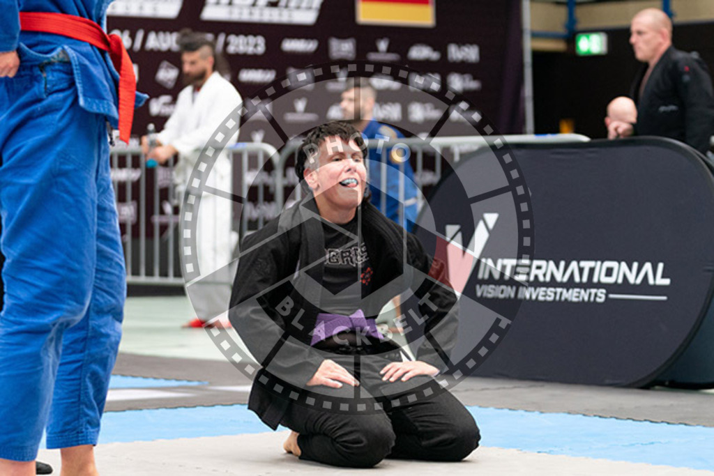 20230826PBB53067 | Fighters compete during the AJP INTLPRO BJJ and grappling competition in Hamburg, Germany, on August 26 2023.