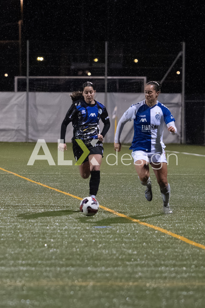 Fußball I Frauen I Saison 2025-2026 I AXA Women's Super League | Women I 14. Spieltag I Grasshoppers Club Zürich - FC Luzern I 14.02.2026 | 12 Kayla McKenna (JM) (GC Zürich) – Angriff - Realisiert mit Pictrs.com