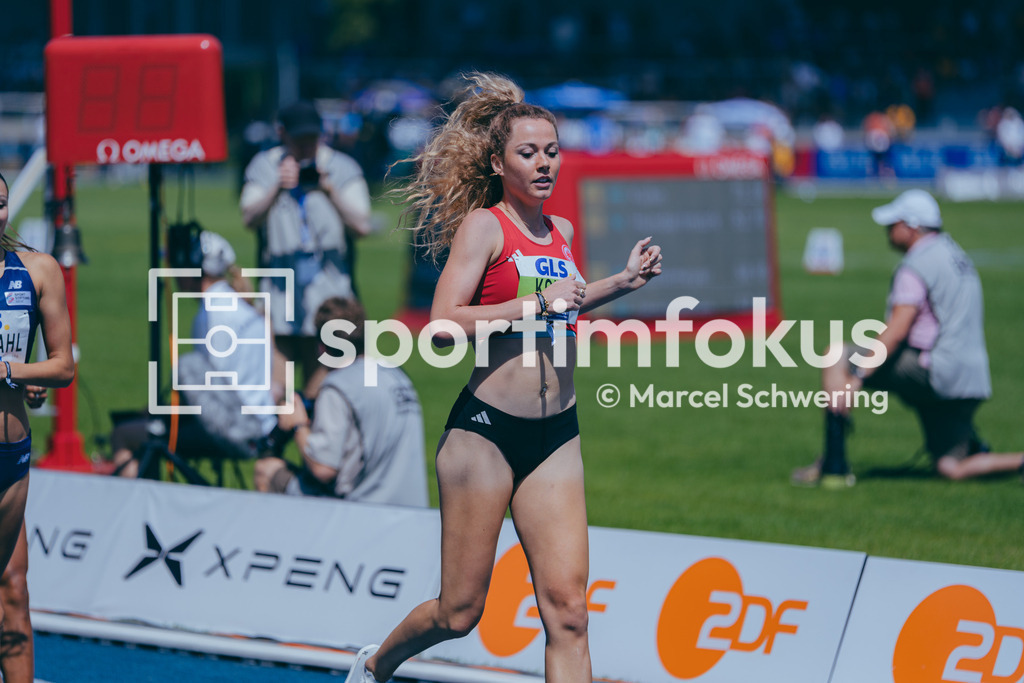 Deutsche Meisterschaften der Frauen und Männer 2026 | Smilla Kolbe, Eintracht Frankfurt e.V., 800-Meter-Lauf, Halbfinale, Deutsche Meisterschaften der Frauen und Männer 2026, Lohrheidestadion Bochum-Wattenscheid, 25.07.2026. Foto: Marcel Schwering / sportimfokus - Realisiert mit Pictrs.com