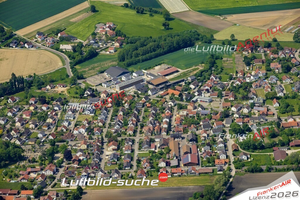 Das Luftbild zeigt  Affing - Die Luftaufnahme wurde 2023 vom UL-Flugzeug aus erstellt ( keine Drohne ) - Hochauflösende Luftaufnahme - Für grossformatige Ausdrucke geeignet. Die Geschenkidee !Mit Lizenz und Bildrechte bestellbar