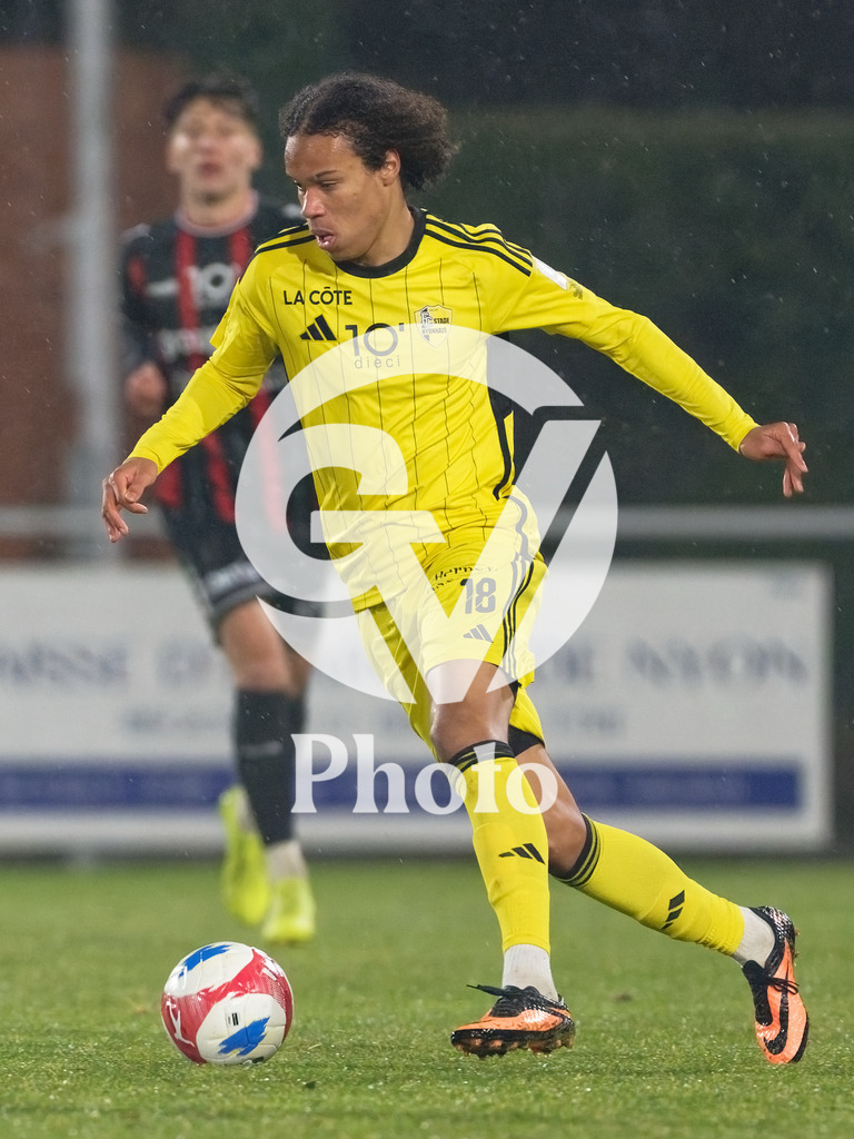 dieci Challenge League - FC Stade Nyonnais v Neuchatel Xamax FCS |  during the dieci Challenge League match between FC Stade Nyonnais and Neuchatel Xamax FCS at Centre sportif de Colovray in Nyon, Switzerland