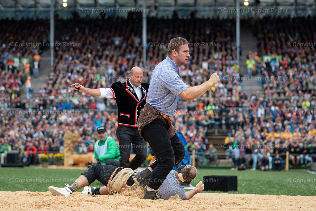 Schwingen -  ESAF 2025 Samstag | Mollis, 30.8.25, Schwingen - ESAF Samstag.