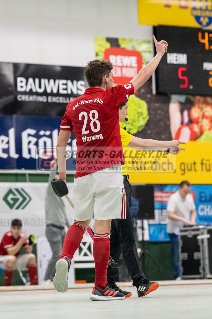 SFE_20230304_0109 | Deutsche Meisterschaft Männliche U16 Halle 2023 am 04.03.2023 in Köln (KTHC Stadion Rot-Weiss Köln Tennis and Hockey Club), Photo: Stephan Fehrmann 2022 (Sports-Gallery)