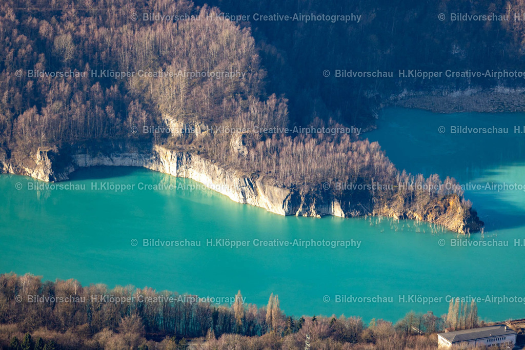 Luftbild Wülfrath-8673 | Luftbildfotografie Uferbereiche des Renaturierungs- Sees " Steinbruch Schlupkothen " in Wülfrath im Bundesland Nordrhein-Westfalen, Deutschland - Realisiert mit Pictrs.com