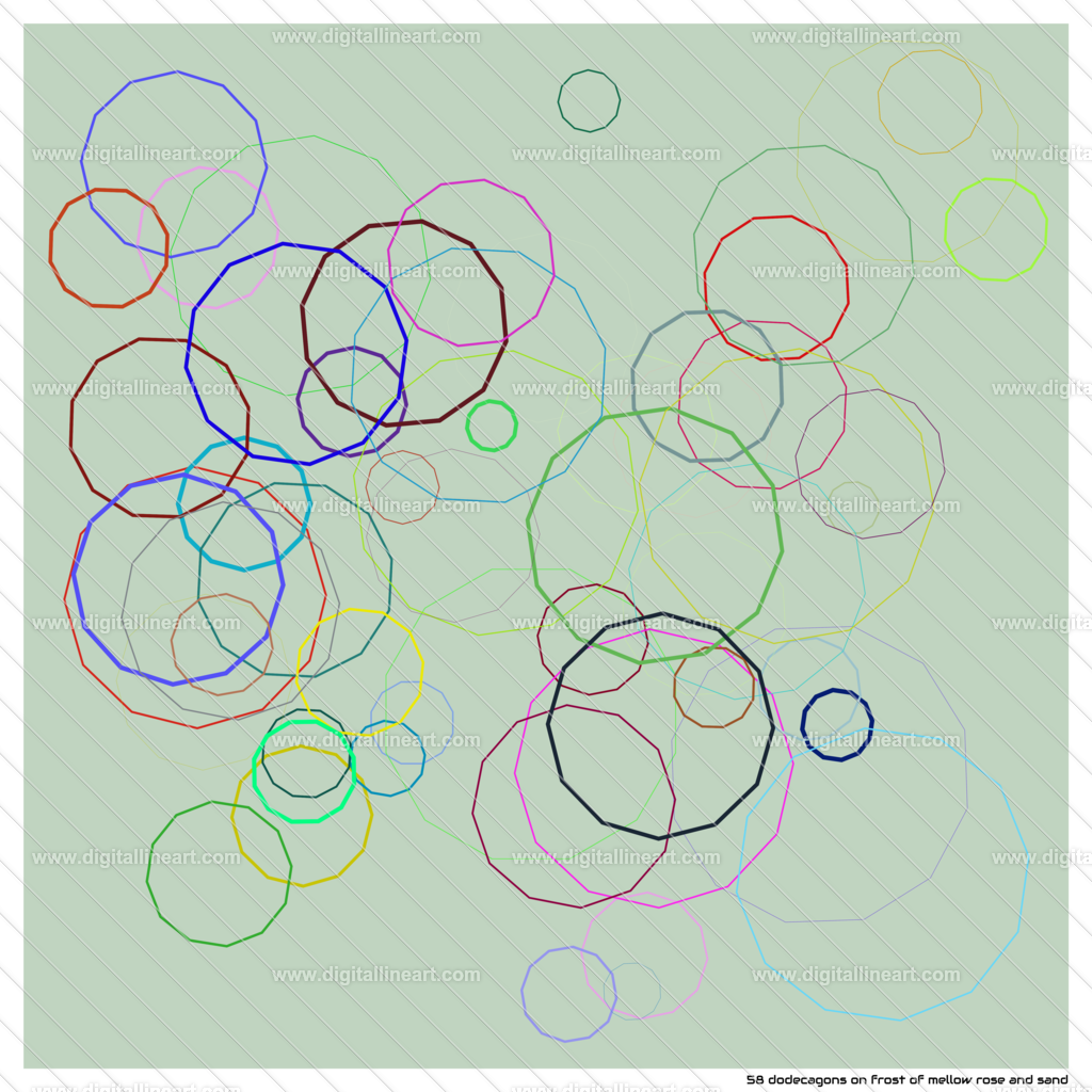 58-dodecagons-frost-of-mellow-rose-and-sand | digitallineart - Realisiert mit Pictrs.com