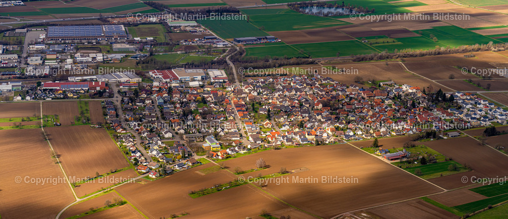 Mahlberg-12-03-23-1-12 | Bilder Fotos Luftbilder Luftaufnahmen Deutschland Süden Westen Schwarzwald Baden Württemberg  