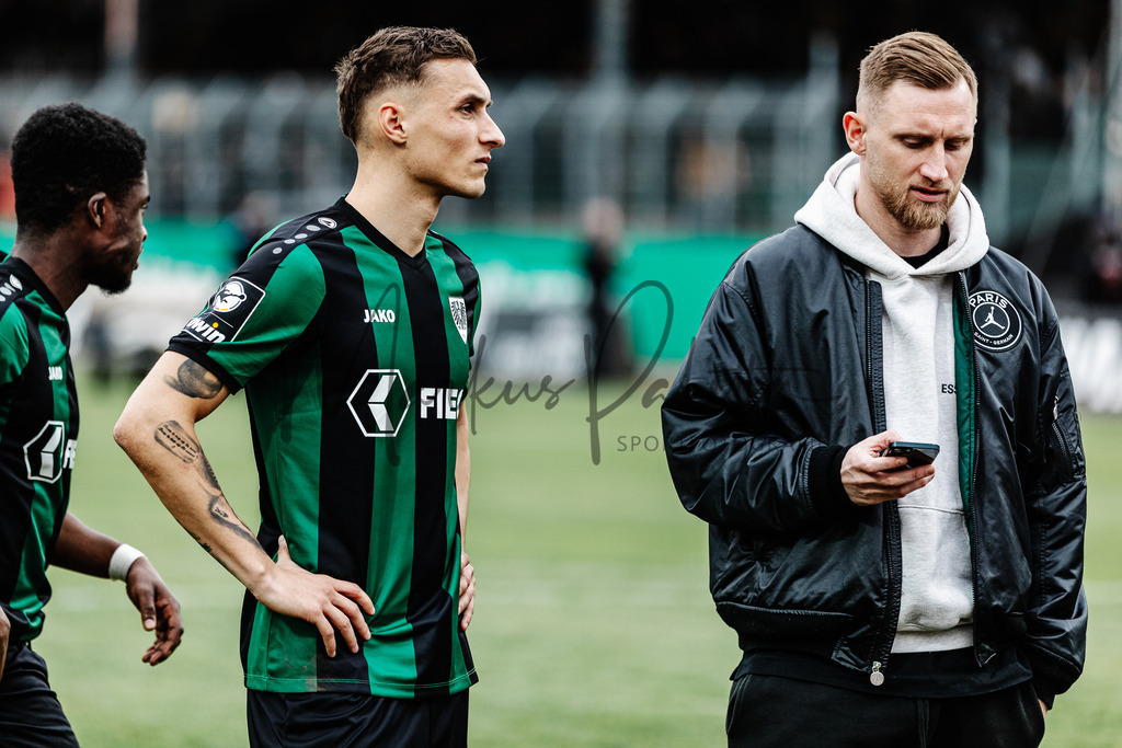 3. Liga, Saison 2023/24, 31. Spieltag: SC Preußen Münster - Dynamo Dresden | Münster, 30.03.2024: 3. Liga, 31. Spieltag, SC Preußen Münster gegen Dynamo Dresden im LVM-Preußenstadion in Münster. Foto: sportfotografie.ms | Markus Paletta - Realisiert mit Pictrs.com