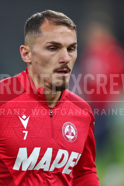 Austrian Bundesliga: Grazer AK 1902 vs LASK | GRAZ, AUSTRIA, 13.DEC.25 - SOCCER - ADMIRAL Bundesliga, Grazer AK 1902 vs LASK. The image shows Murat Satin (GAK).