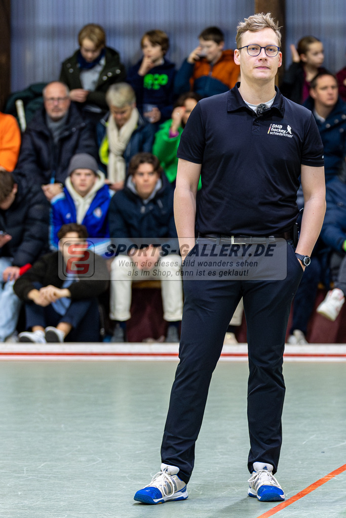 SM_2025-01-10_mD5_-44 | 1.Bundesliga Hallenhockey  (M) UHC - DCADA  / 9:7 (3:4)