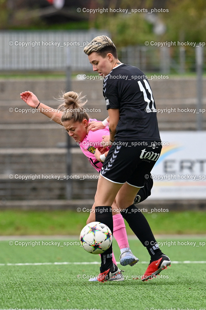Liwodruck Carinthians Hornets vs. FC Pingau Saalfelden Frauen 29.10.2023  | #17 Vanessa Kraker, #11 Carola Schwaiger
