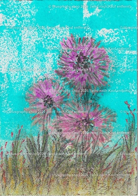 Asterngruß Variation 01 | Zeichnung von Vera Zschecked exclusiv auf titusgraphy.eu - Realisiert mit Pictrs.com