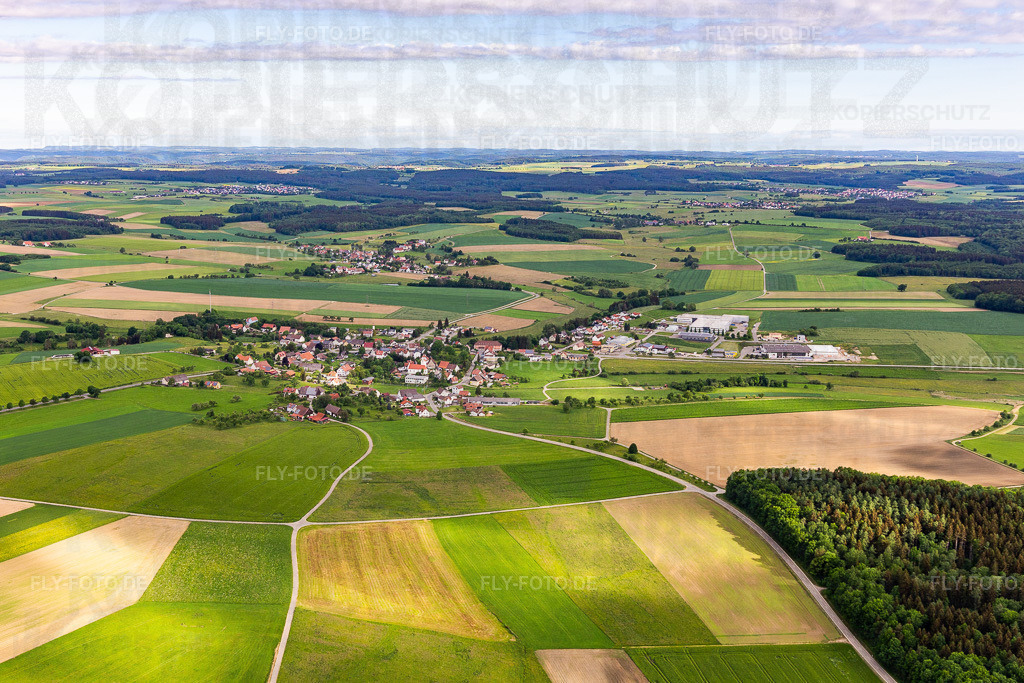 Stecher GmbH und Amt Schmid GmbH & Co. KG in Krumbach https://www.stecher.de/ http://www.amt-schmid.com/ https://www.sauldorf.de | Luftbild: Stecher GmbH und Amt Schmid GmbH & Co. KG in Krumbach https://www.stecher.de/ http://www.amt-schmid.com/ https://www.sauldorf.de im Ortsteil Krumbach in Sauldorf im Bundesland Baden-Württemberg in Deutschland. Foto: IMG_132071.jpg vom 26.05.2022 durch ©2025 Werner Riehm fly-foto.de/copyright - Realisiert mit Pictrs.com