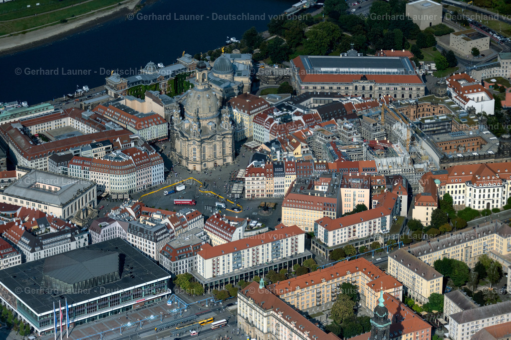 4060894 | DRESDEN 07.09.2021 Altstadtbereich und Innenstadtzentrum um die Frauenkirche in Dresden im Bundesland Sachsen, Deutschland. // Old town area and inner city center around the Frauenkirche in Dresden in the state Saxony, Germany. Foto: Gerhard Launer