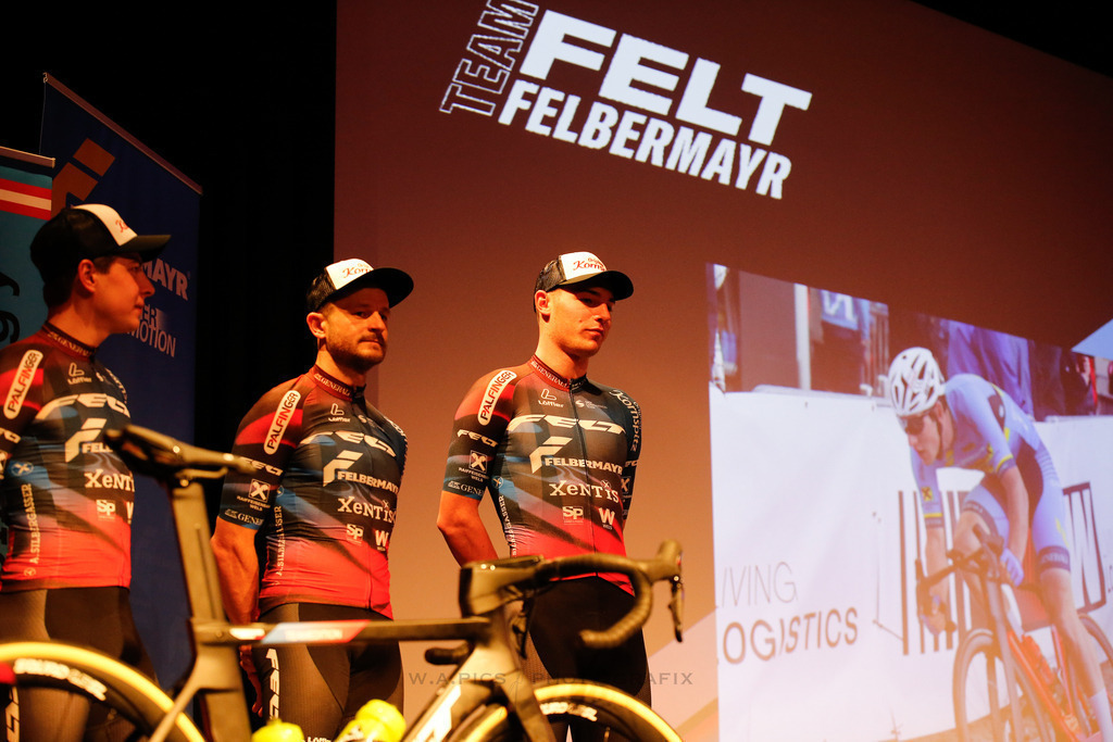 Teampräsentation FELT FELBERMAYR Wels | MATTIGHOFEN, AUSTRIA, 23.JÄNNER 2024 - Teampräsentation FELT FELBERMAYR Wels, Image shows: 
Photo: WAPICS / Andreas Willdoner