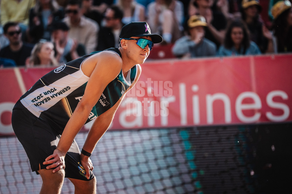 Beachvolleyball | Männer | Allianz German Beach Tour 2025 | Tourstop Düsseldorf | 16.05.2025 | Kristians Fokerots