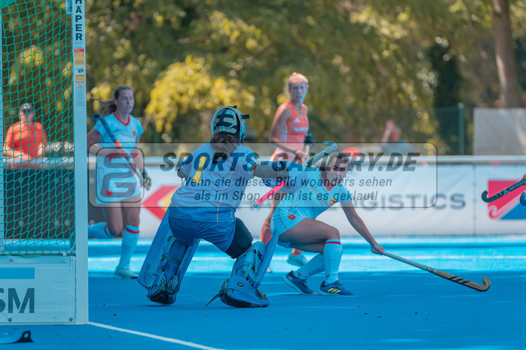 HK_20230711_101157 | Euro Hockey WU18 Spain vs Netherlands Championship Girls & Boys am 11.7.2023 CHTC , Krefeld ,