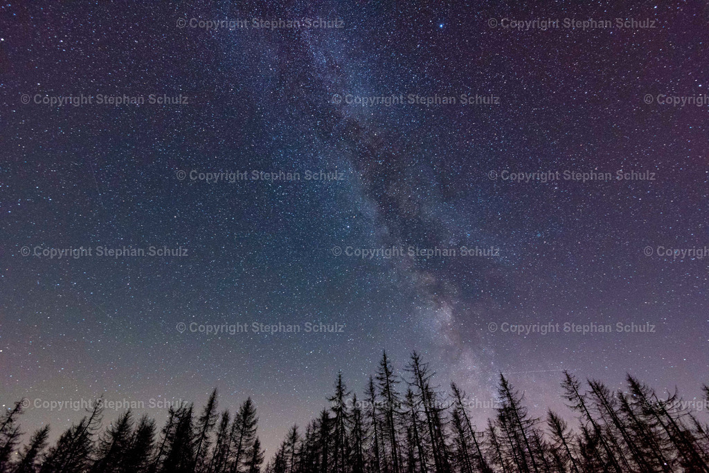 Milchstraße | Milchstraße, vom Brocken aus gesehen, Harz, nahe Schierke, Ortsteil von Wernigerode, Sachsen-Anhalt, Deutschland. - Realisiert mit Pictrs.com