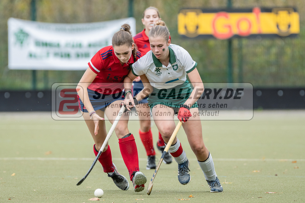 HK_20231022_106070 | Finale Deutsche Meisterschaft Feld WU16 Uhlenhorst Mülheim - Düsseldorfer HC am 22.10.2023 DHC, Düsseldorf ,