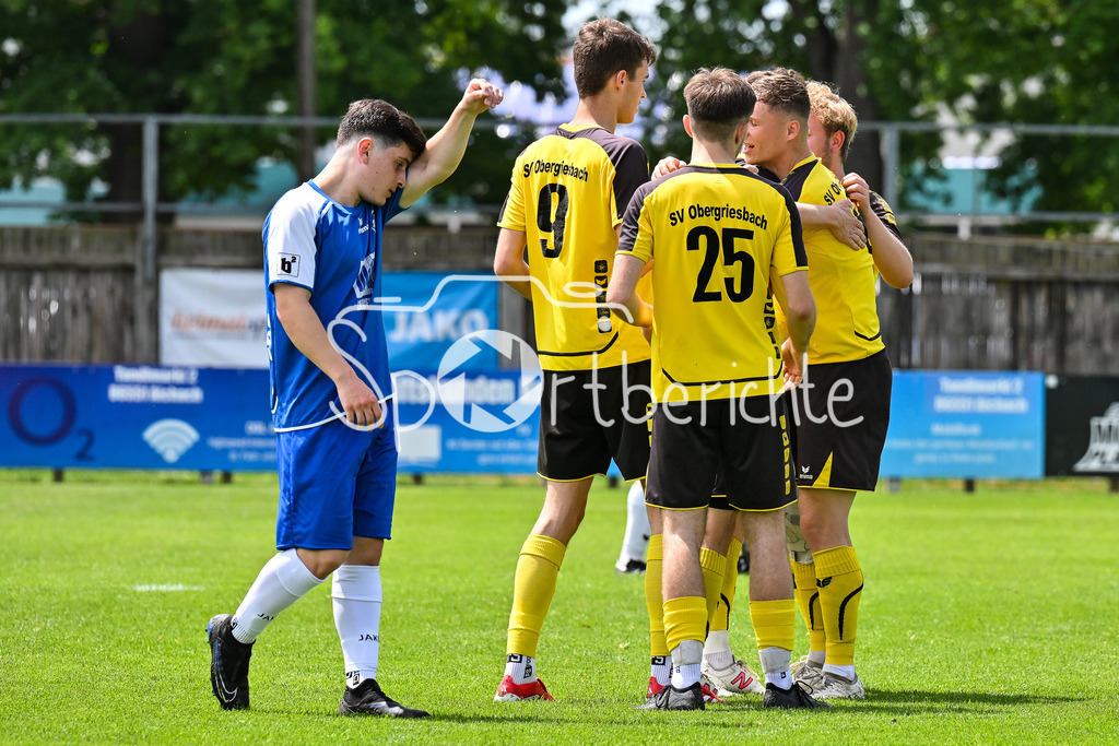 BC Aichach II - SV Obergriesbach | Jubel nach 0-2