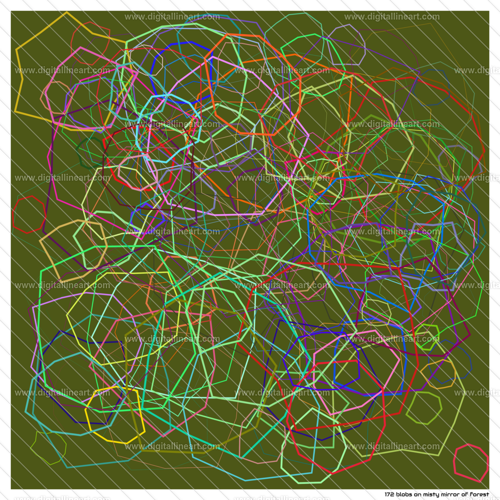 172-blobs-misty-mirror-of-forest | digitallineart - Realisiert mit Pictrs.com