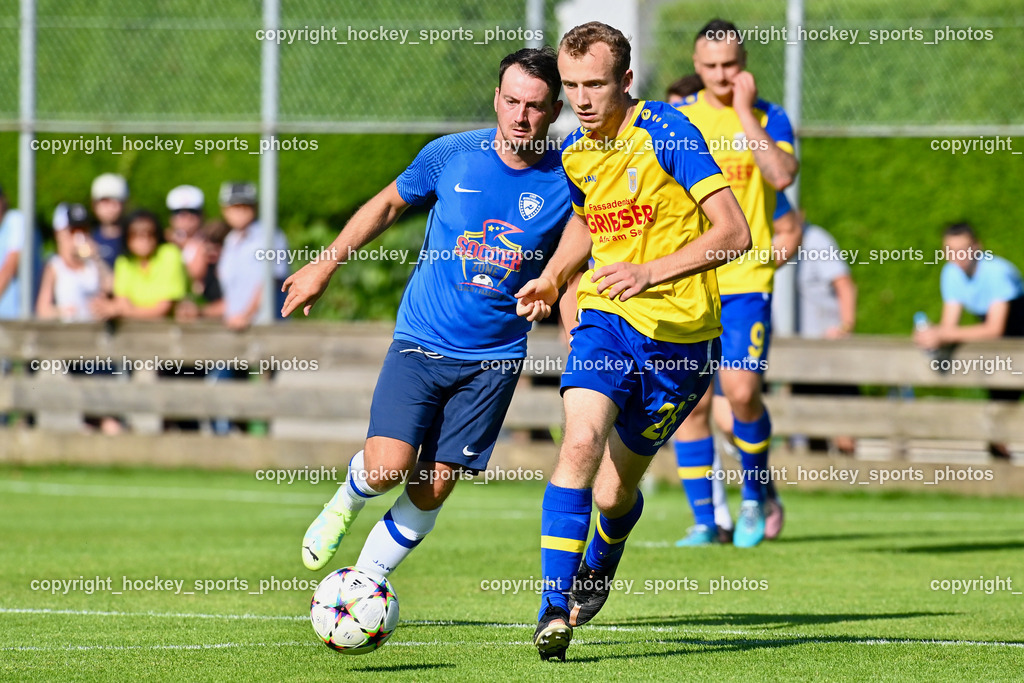 SV Afritz vs. ASKÖ Bodensdorf 20.8.2023 | #15 Kevin Wagner, #28 Nico Moser