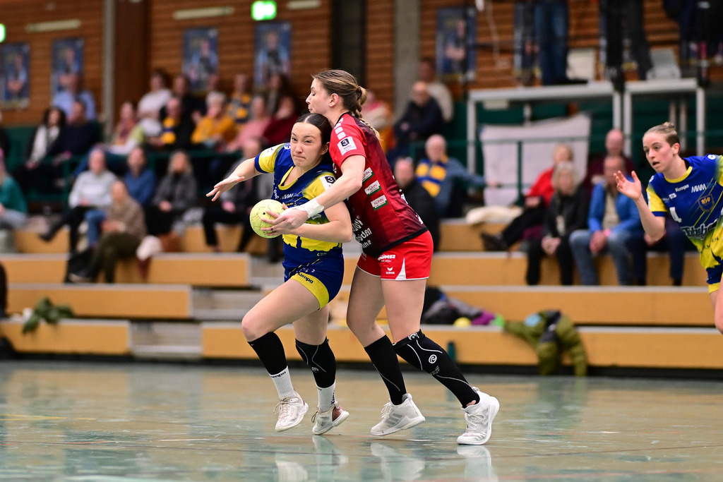 Handball I Frauen I Saison 2024-2025 I 3. Liga Staffel Nord I 11. Spieltag I Buxtehuder SV II - LIT Tribe 1912 | Der Sportfotograf. - Realisiert mit Pictrs.com