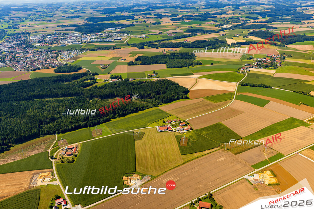 Schöne Luftaufnahme als Geschenk in Geiselsdorf Vilsbiburg - Die Luftbildaufnahme wurde 2025 vom UL-Flugzeug heraus erstellt ( keine Drohne ) - Hochauflösende Luftaufnahme -Nicht vergleichbar mit Google Maps oder Satelittenbilder- Die Geschenkidee !Mit Lizenz und Bildrechte bestellbar
