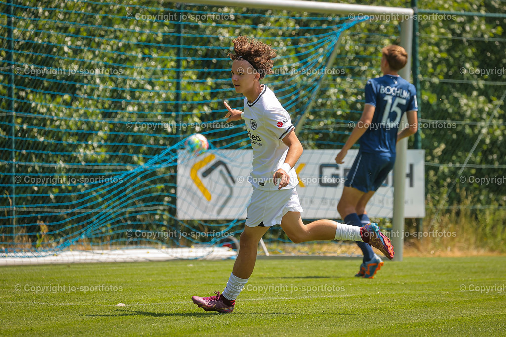 BQ3I4421 | 17.06.2023; Testspiel; Rasenplatz Offdilln; VfL Bochum U17 - Eintracht Frankfurt U17; Ergebnis: 3:1 (1:1)