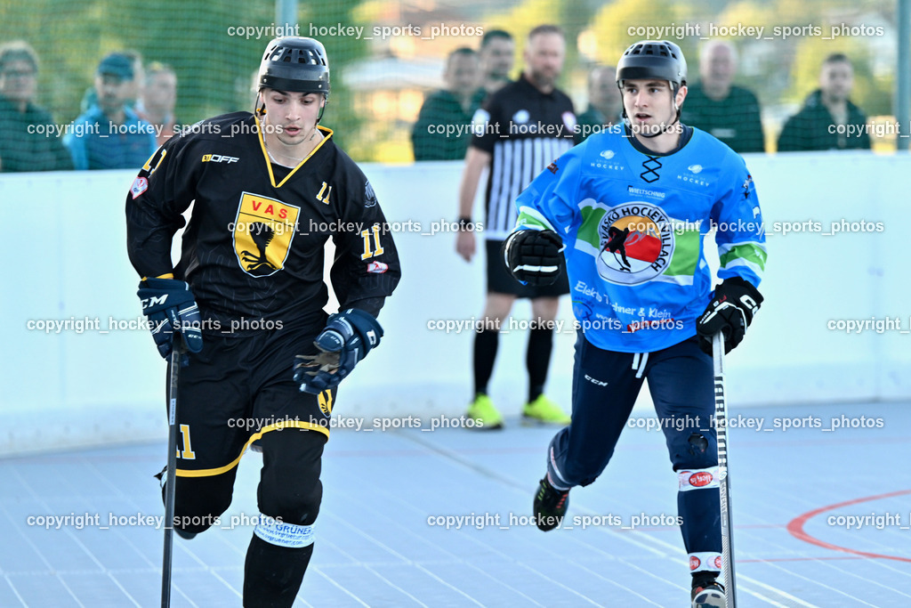 VAS Ballhockey Villach vs. ASKÖ Villach Ballhockey | #11 Potocnik Luca VAS Ballhockey Villach, #7 Urbanek Martin SV ASKÖ Ballhockey, VAS Ballhockey Villach vs. ASKÖ Villach Ballhockey , VAS Ballhockey Villach vs. ASKÖ Villach Ballhockey  am 13.05.2026 in Villach (Alpen Arena ), Austria, (Photo by Bernd Stefan)