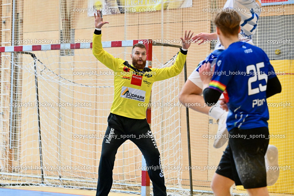 SC Ferlach vs. HC Linz AG 11.10.2023 | #96 KONECNY Micha Martin SC Ferlach, SC Ferlach vs. HC Linz AG 11.10.2023, SC Ferlach vs. HC Linz AG am 11.10.2023 in Ferlach (Ballspielhalle Ferlach), Austria, (Photo by Bernd Stefan)