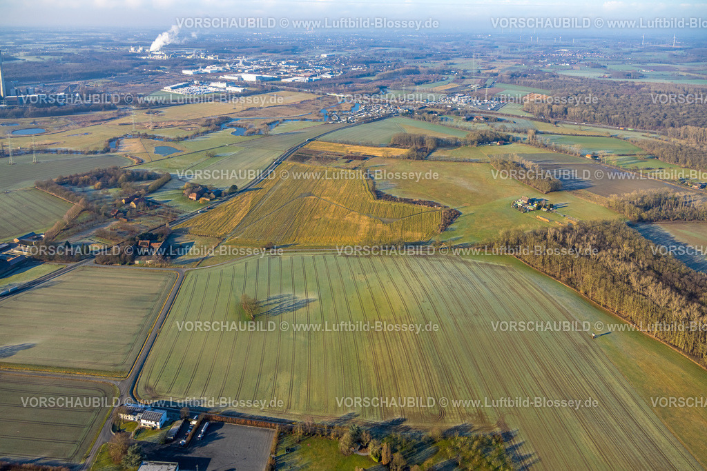 Hamm260100019Uentrop | Luftbild, Gelände für das geplante Rechenzentrum in Lippetal auf der Stadtgrenze zu Hamm, investieren wird das US-Beteiligungsunternehmen Blackstone 4 Millarden Euro, Uentrop, Hamm, Lippborg, Lippetal, Ruhrgebiet, Nordrhein-Westfalen, Deutschland, 