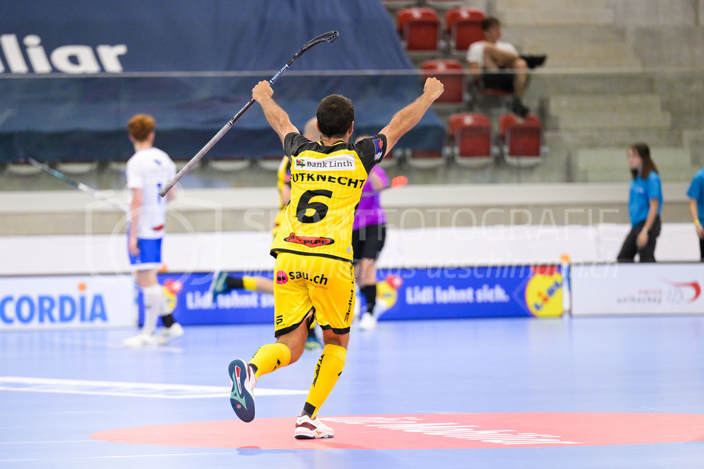 GC Unihockey vs HC Rychenberg - 27. August 2022 | GC Unihockey vs HC Rychenberg
AXA Arena, Winterthur
Sämi Gutknecht (#6 HC Rychenberg)
Bild: Sportfotografie Markus Aeschimann | www.markus-aeschimann.ch - Realisiert mit Pictrs.com