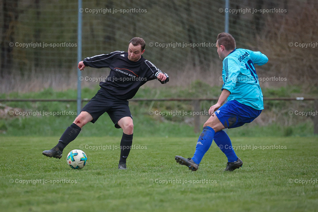 BQ3I7210 | 06.04.2023; Kreisliga B Wetzlar; Rasenplatz Katzenfurt; SF Katzenfurt - SG Biskirchen/Ulmtal; Ergebnis: 6:0 (2:0)