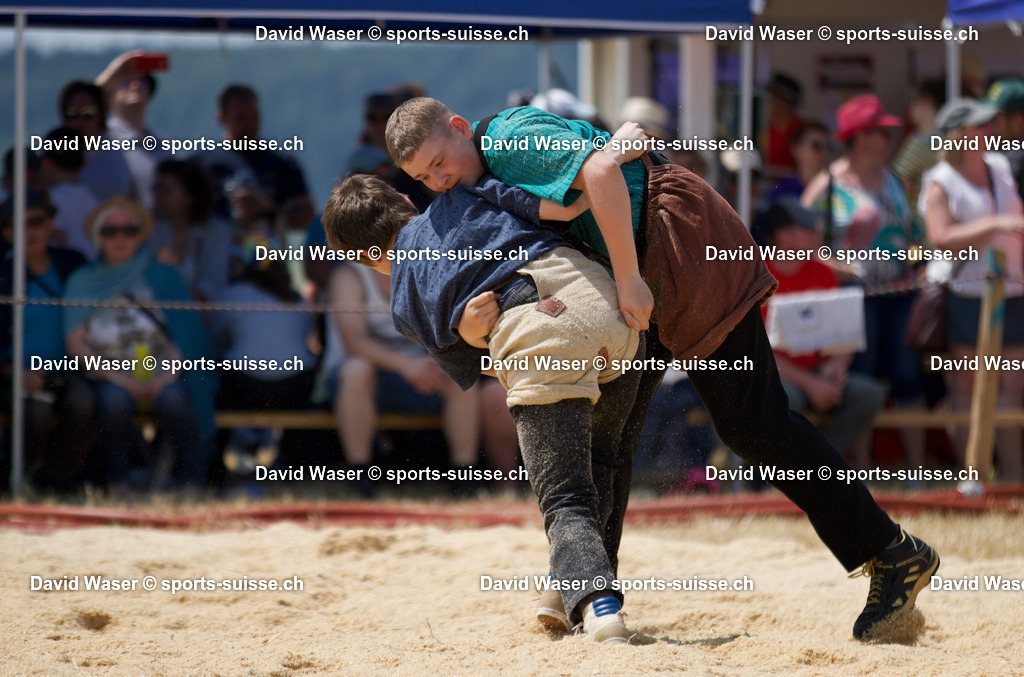 Wyssen Luca 2008 - Castella Martin 2009 _ la F_te Cantonale Fribourgeoise des Espoirs _ Orsonnens le dimanche 28 mai 2023 Photos Waser David _22EdelweissPoint_22 (1) | sports-suisse.ch