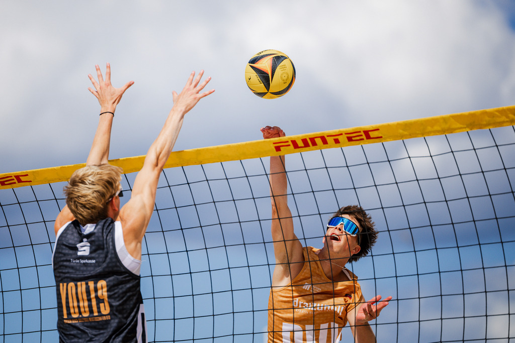 Beachvolleyball I Saison 2026 I Deutsche Meisterschaft U19 I 1. Tag | Jasper Lorenz Fotografie - Realisiert mit Pictrs.com