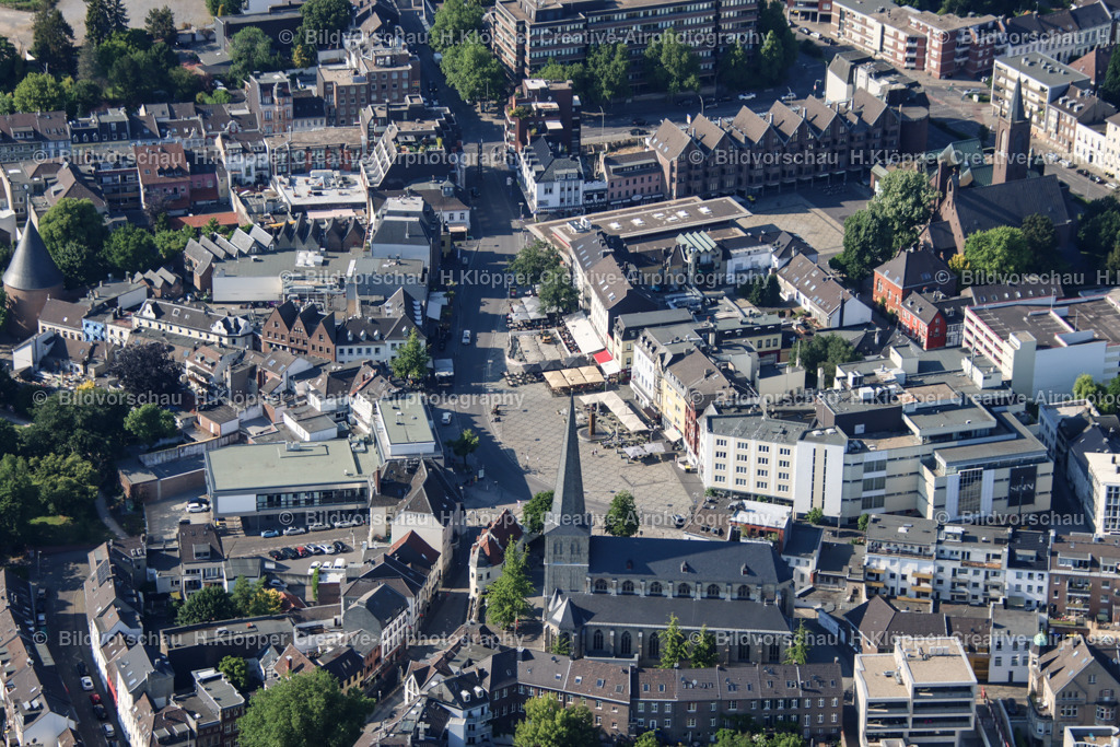 Alter Markt Mönchengladbach Creative Airphotography-3122 | Luftbild Alter Markt Mönchengladbach - Realisiert mit Pictrs.com
