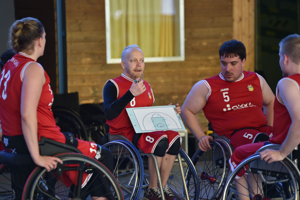2024-10-26-0164 | RSKV Tuebingen vs. Hannover United 2, Rollstuhlbasketball, 2. Bundesliga Sued, 3. Spieltag, Saison 2024/2025, 26.10.2024, Foto: Ralph Kunze - Realisiert mit Pictrs.com