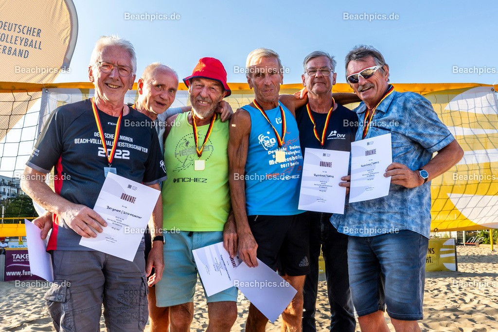 2023-00086560-DSBM-Deutsche-Senioren-Beach-Meisterschaft | Siegerehrung Platzierte DSBM 2023