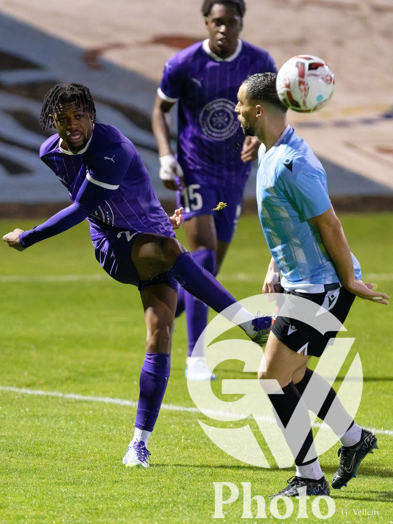 Urania Genève Sport  v FC Echichens  - 2ene ligue inter | Geneva, Switzerland - May 08 : during the 2ene ligue inter  match between Urania Genève Sport  and FC Echichens  at Stade de Frontenex  on May 08 , 2026 in Geneva, Switzerland.