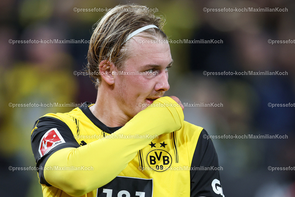 BVB13092402206 | 13.09.2024, 1. Fußball Bundesliga, Borussia Dortmund - 1. FC Heidenheim 1846, Signal Iduna Park, Saison 2024 2025: Julian Brandt (BVB #10)DFB regulations prohibit any use of photographs as image sequences and or quasi-video.