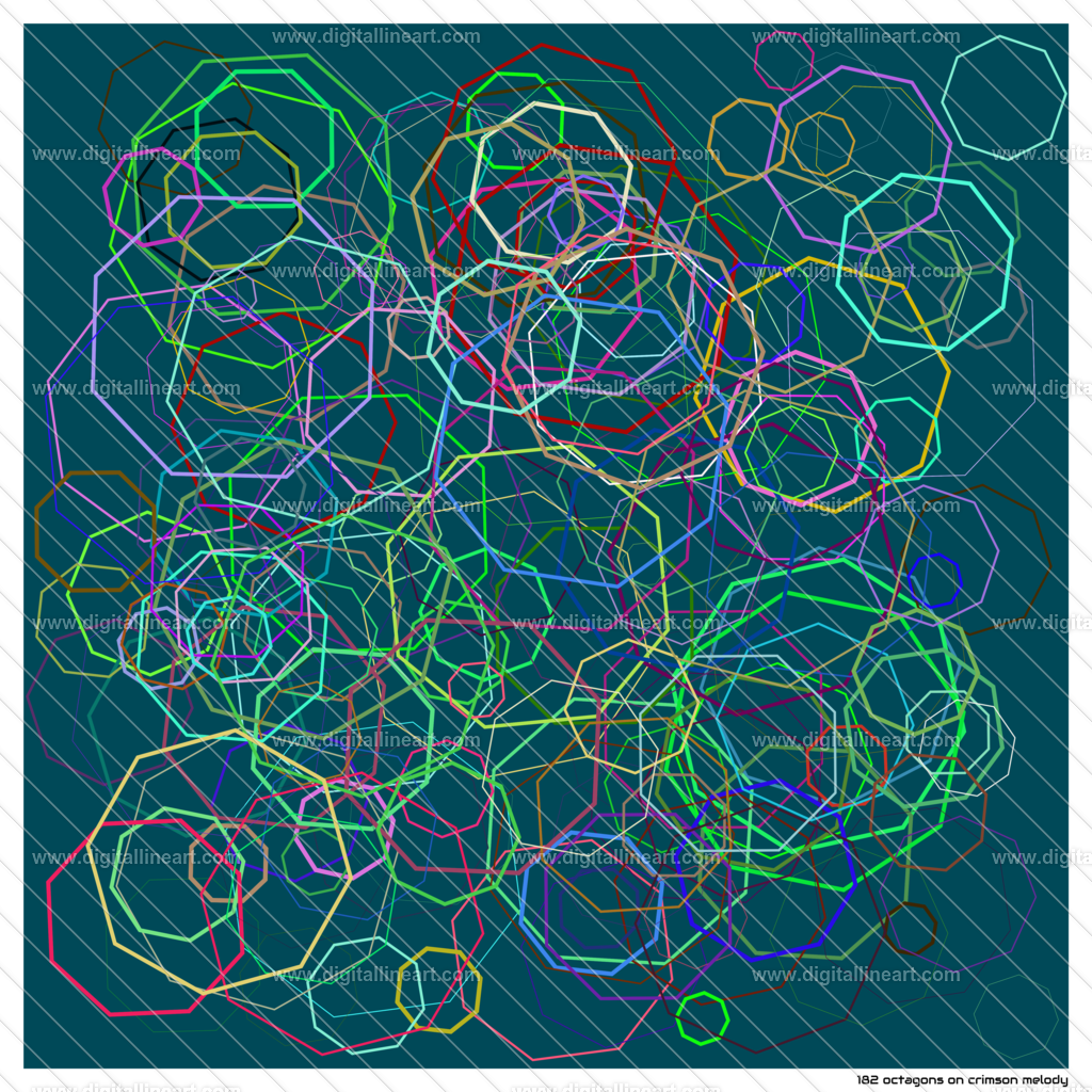 182-octagons-crimson-melody | digitallineart - Realisiert mit Pictrs.com