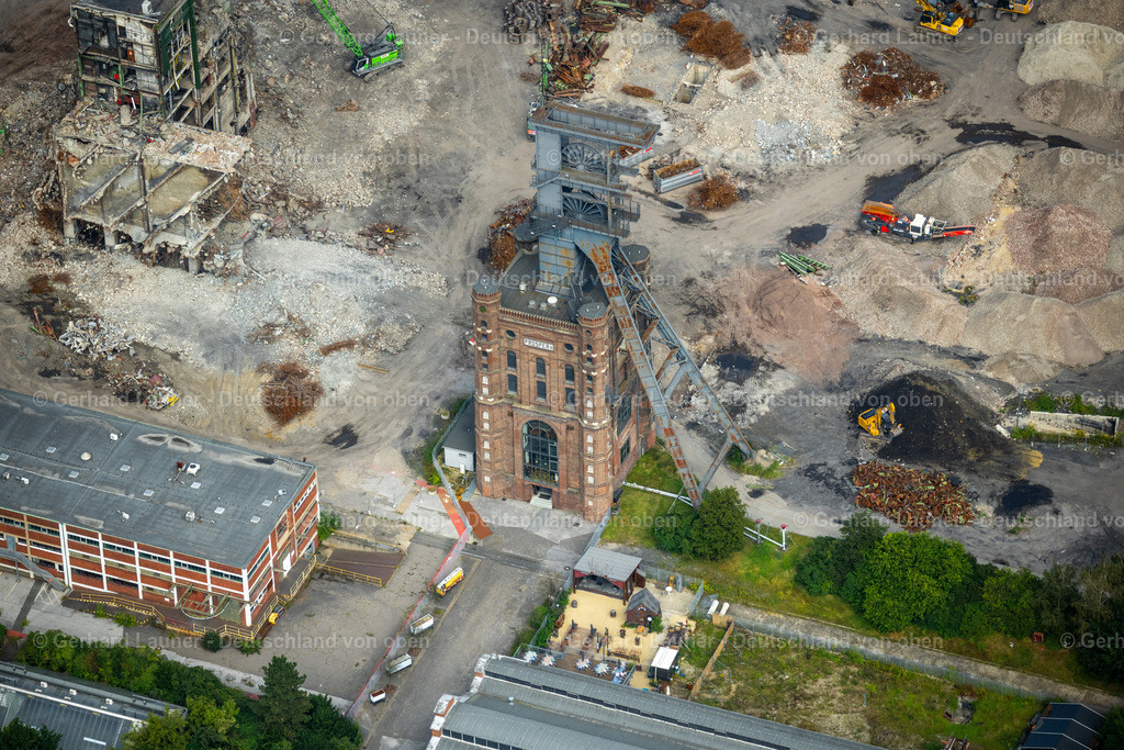 4050133 | Abrissarbeiten an der Zeche Prosper, Bottrop