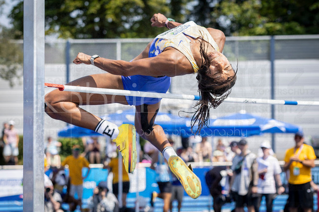 Multisport Event; Ratingen, 27.06.2026 | RATINGEN, GERMANY - JUNE 27, 2026 : Nafissatou Thiam (BEL / Belgium) during high jump competing during the Multisport Event at Stadion Ratingen on June 27, 2026 in Ratingen, Germany.