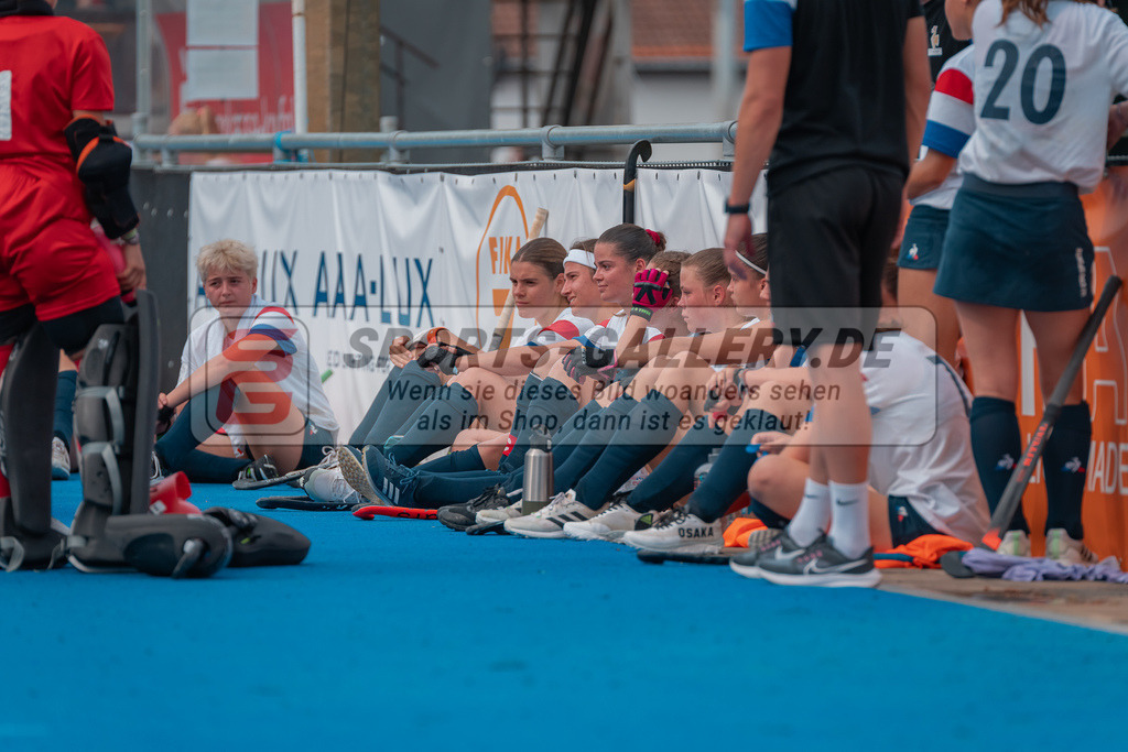HK_20230708_100002 | Euro Hockey WU18 France - Ireland Championship Girls &amp; Boys am 8.7.2023 CHTC , Krefeld ,