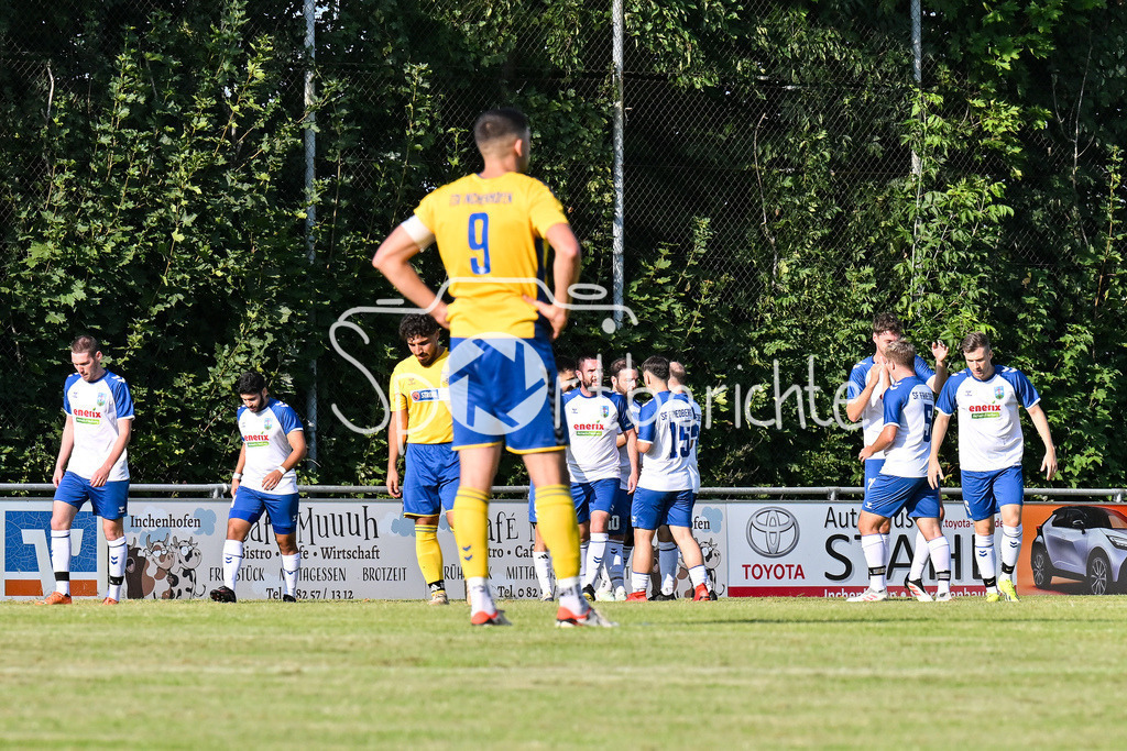 TSV Inchenhofen - SF Friedberg | Jubel nach 0-1 Friedberg 10