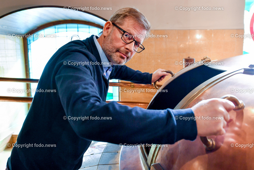 Schlägl Stiftsbrauerei_ 01.03.2023-6 | 01.03.2023, Aigen Schlägl, AUT, Stiftsbrauerei, im Bild  Reinhard Bayer (Braumeister)