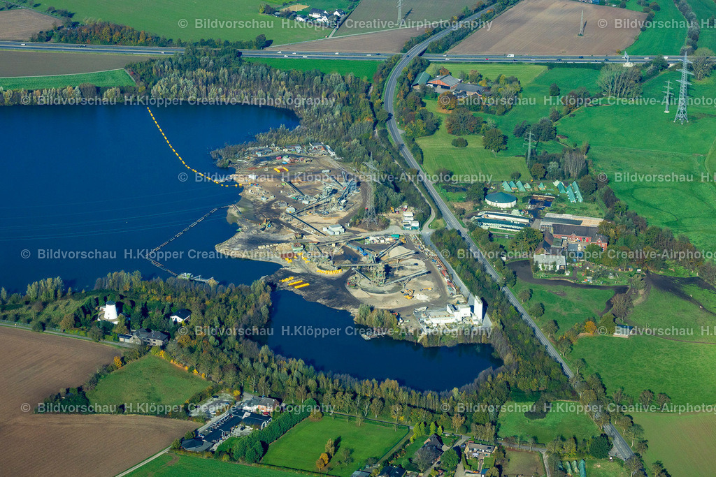 Luftbild Neukirchen-Vluyn 5O0A0006 | Luftbild Großer Kieswerksee Neukirchen-Vluyn - Realisiert mit Pictrs.com