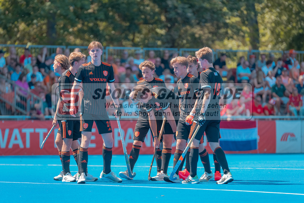HK_20230711_101192 | Euro Hockey MU18 Spain vs Netherlands Championship Girls &amp; Boys am 11.7.2023 CHTC , Krefeld ,