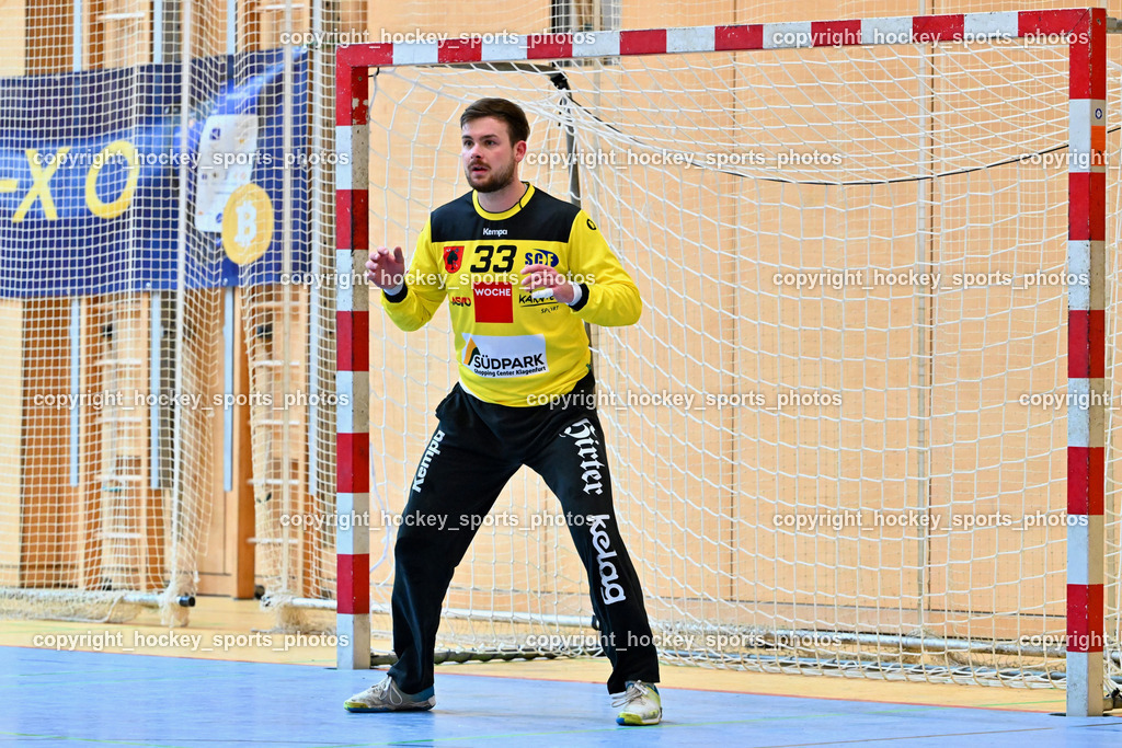 SC Ferlach vs. ALPA HC Hard | #33 STRIEBNIG Florian SC Ferlach, SC Ferlach vs. ALPA HC Hard, SC Ferlach vs. ALPA HC Hard am 30.04.2024 in Ferlach (Ballspielhalle Ferlach), Austria, (Photo by Bernd Stefan)