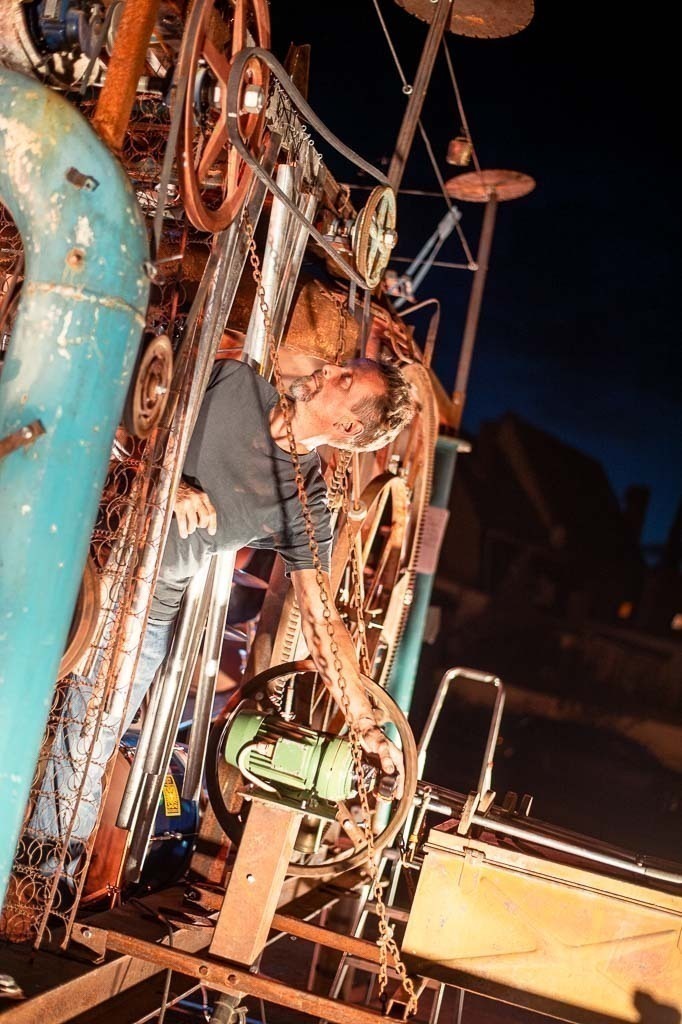 Jazzmaschine | Die Jazzmaschine im Forte Belvedere Leisnig zum Festival Hallo Leisnig 2022. - Realisiert mit Pictrs.com